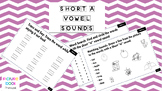 Short "A" Decodables and Vowel Sound Activities