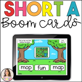 Preview of Short A Boom ™ Cards
