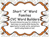 Short A Word Family Interactive Packet
