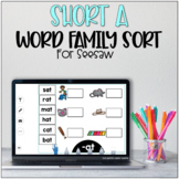 Short A Word Family Sort | Seesaw Activity