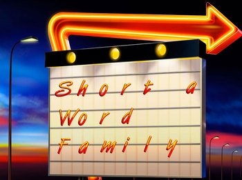 Preview of Short A Word Family .flipchart