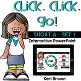 Short A Word Work Digital Center - Click Click Go!