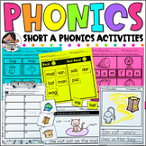 Short A Worksheets and Activities - CVC Phonics Activities
