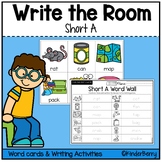 Short A Write the Room & Writing Center Activities | Short Vowels