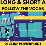 Short A and Long A Phonics Review Game | Follow the Vocab 