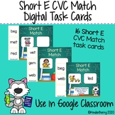 Short E CVC Words Interactive Google Classroom & Distance 