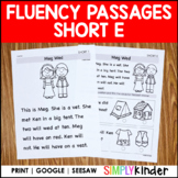 Short E Reading Passages Worksheets & Teaching Resources | TpT