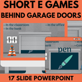 Short E Phonics Review Games | Behind the Garage Doors | K