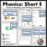 Short E Word Families: Phonics and Writing Fundamentals