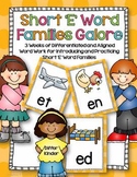 Short 'E' Word Family - Phonics Activities - Big Bundle