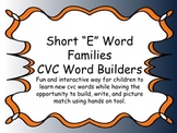 Short "E" Word Family Interactive Builders