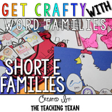 Short E Word Family Crafts