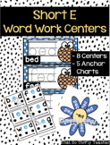 Short E Word Work Centers