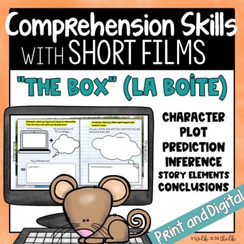 Preview of Short Film | The Box | Comprehension Skills | Print and Digital