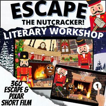 Preview of Short Films CHRISTMAS ELA ESCAPE ROOM DIGITAL GAMES AND ACTIVITIES
