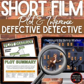 Preview of Pixar-like Animated Shorts Plot Conflict Inference Literary Devices & Elements