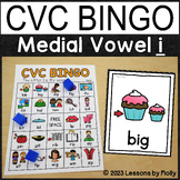 CVC Words Spelled with Vowel i | Bingo Game