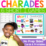 Short I Decodable Words | Short Vowel Word Families Charad