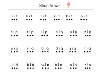 Short I: Sentence Strips & Cards by Braelyn Baylous | TPT