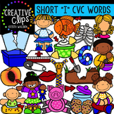 Short I Vowel Clipart CVC {Creative Clips Digital Clipart}