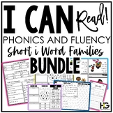 Short I Word Families Phonics, Fluency, Reading Comprehens