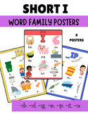 Short I Word Family Posters