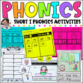 Short I Worksheets and Activities - CVC Phonics Activities