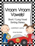 Short Long Vowel Sort Games Literacy Centers