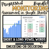 Short & Long Vowel Spelling Bundle: Progress Monitoring Go