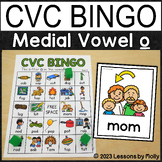 CVC Words Spelled with Vowel o | Bingo Game