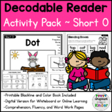 Decodable Reader Kindergarten | Short O | Fluency/Word Wor