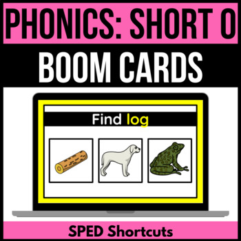 Preview of Short O | Decoding Practice | BOOM™ Cards 