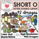 Short O Letter Sounds Clipart by Clipart That Cares