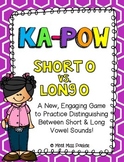 Short O Long O Literacy Center Game