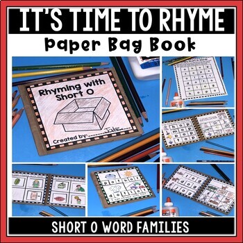 Preview of Short O Paper Bag Book