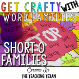 Short O Word Family Crafts