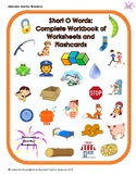 Short O Words: Complete Workbook for Worksheets and Flashcards