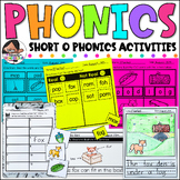 Short O Worksheets and Activities - CVC Phonics Activities