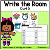 Short O Write the Room & Writing Center Activities | Short Vowels