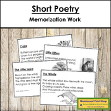 Short Poetry - 10 Poems for Memorization - Preschool & Primary