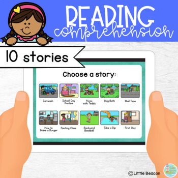 Preview of Short Reading Passages Reading Comprehension and Sequencing 