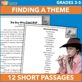 Identifying Theme with Short Stories: 12 Reading Passages 