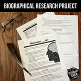 Short Biography Research Project for ELA or SS: What Would