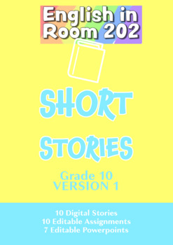 10th Grade Short Stories Worksheets Teaching Resources Tpt