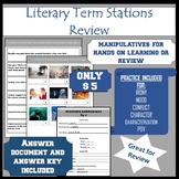 Short Stories Manipulatives: Practice or Review Literary Terms