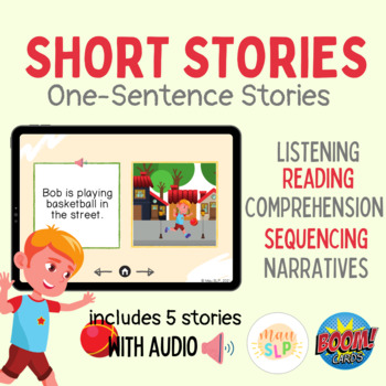 Preview of Short Stories: One-Sentence Stories (Bob's Day)