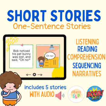 Preview of Short Stories: One-Sentence Stories (Bob's Lost Pet)