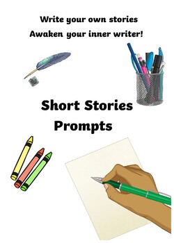Preview of Short Stories Prompts. Creative Writing.