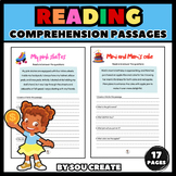 Short Stories Reading Comprehension Passages and Questions