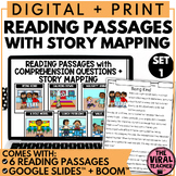 Short Stories Retell Reading Passages with Comprehension Q
